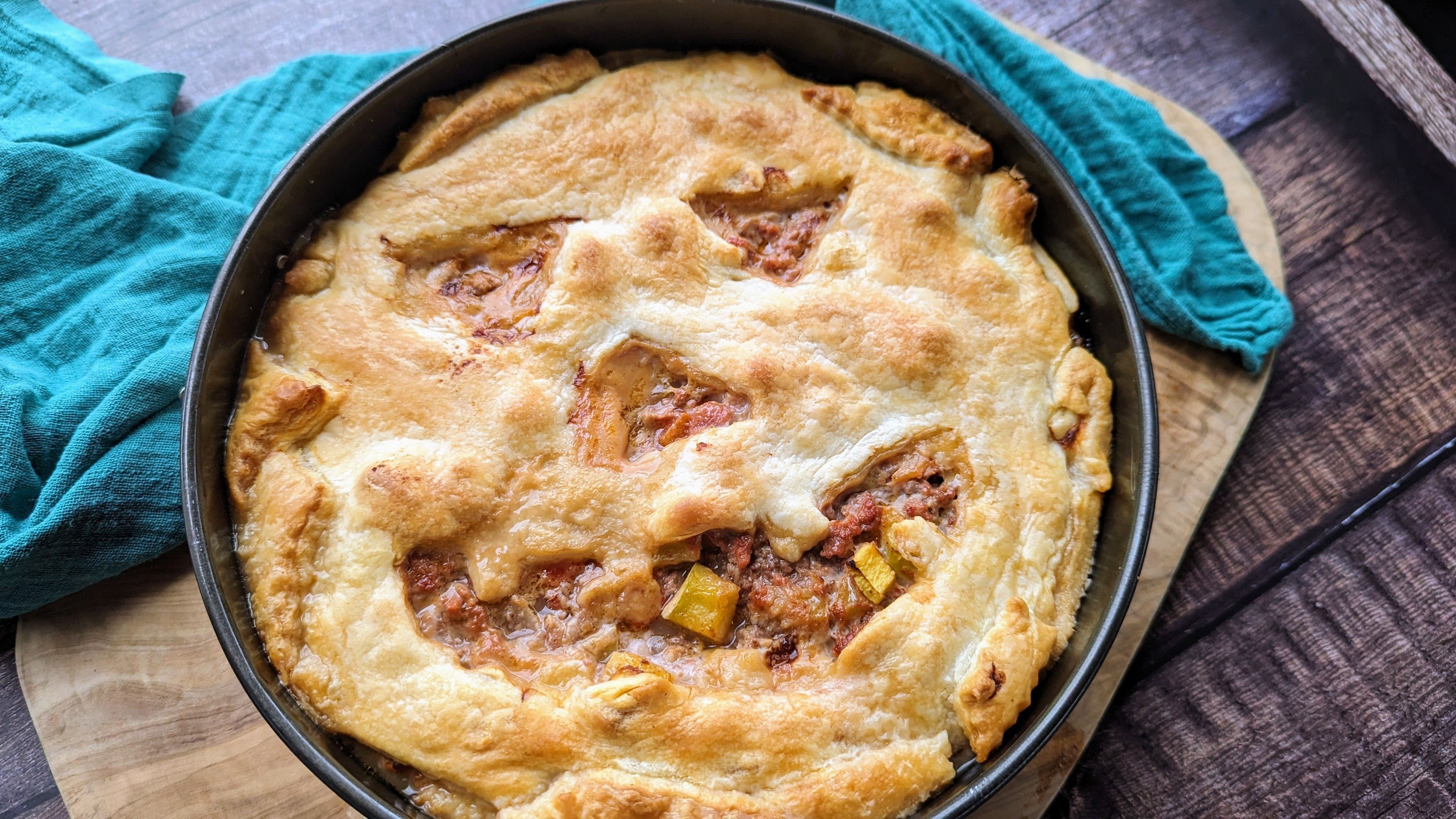 Gruselig lecker: Halloween Pie vom Grill