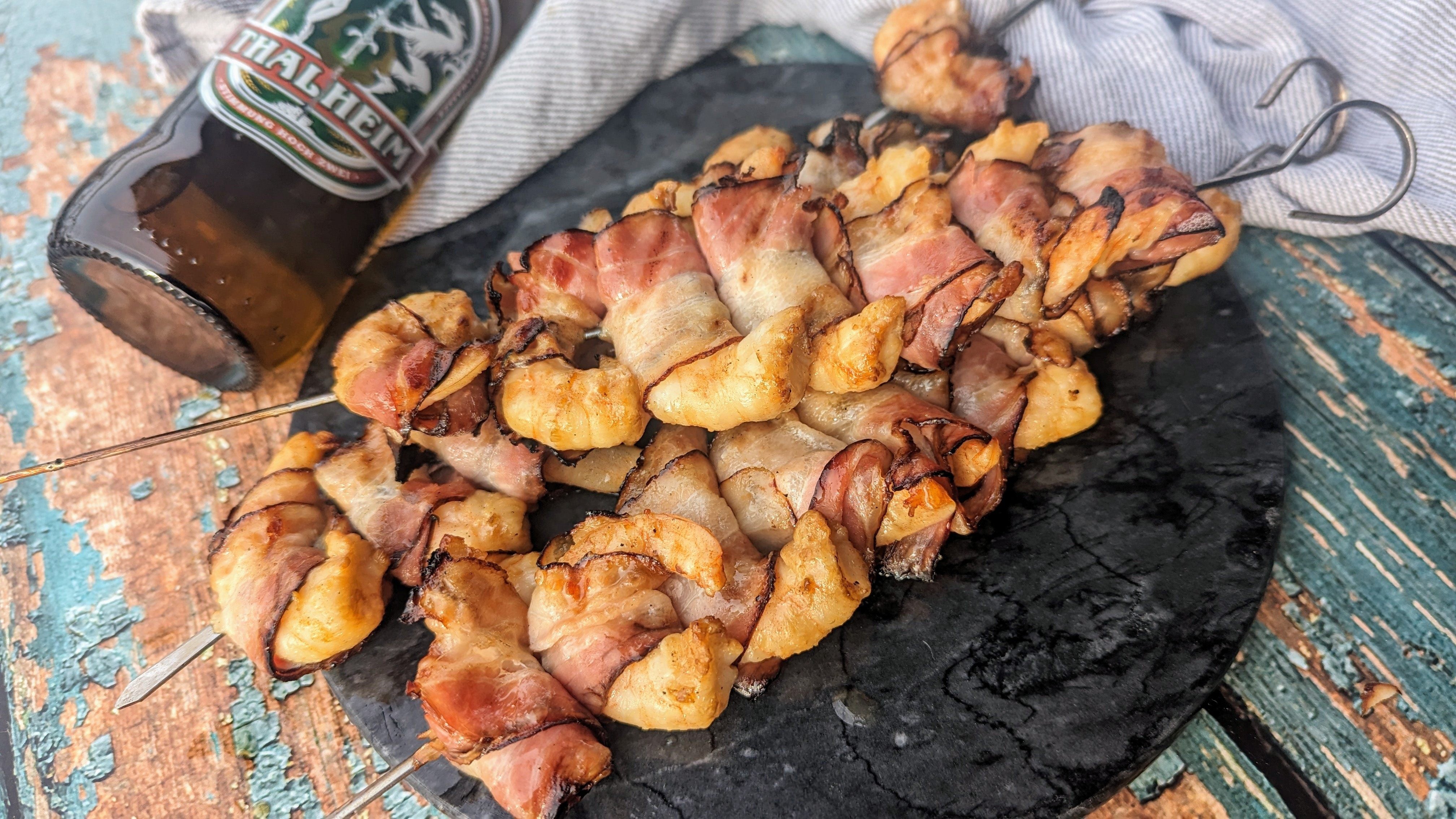 Garnelenspieße im Speckmantel: Der perfekte Grillgenuss für deinen Sommerabend