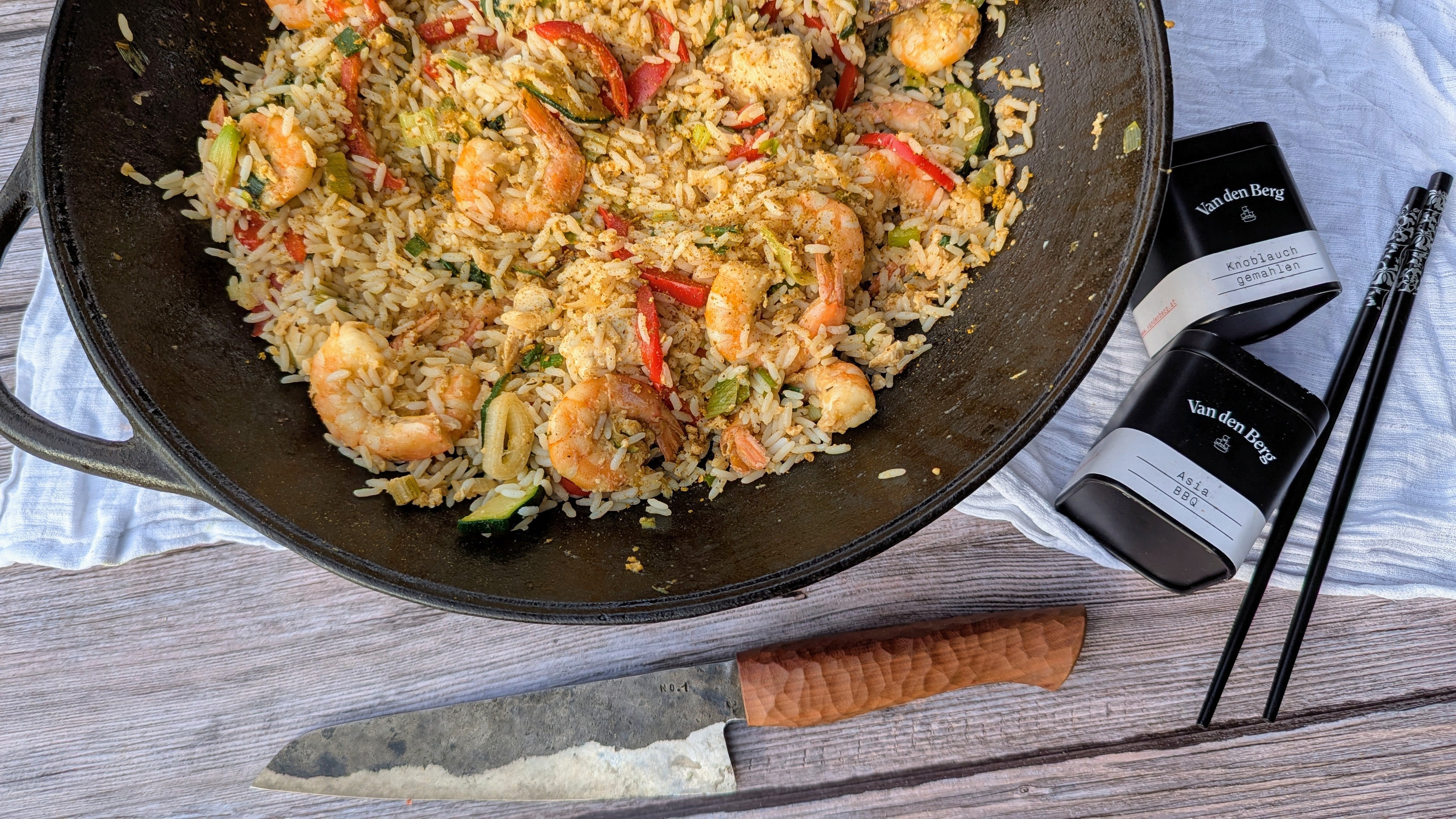 Nasi Goreng vom Grill: Ein exotisches BBQ-Erlebnis