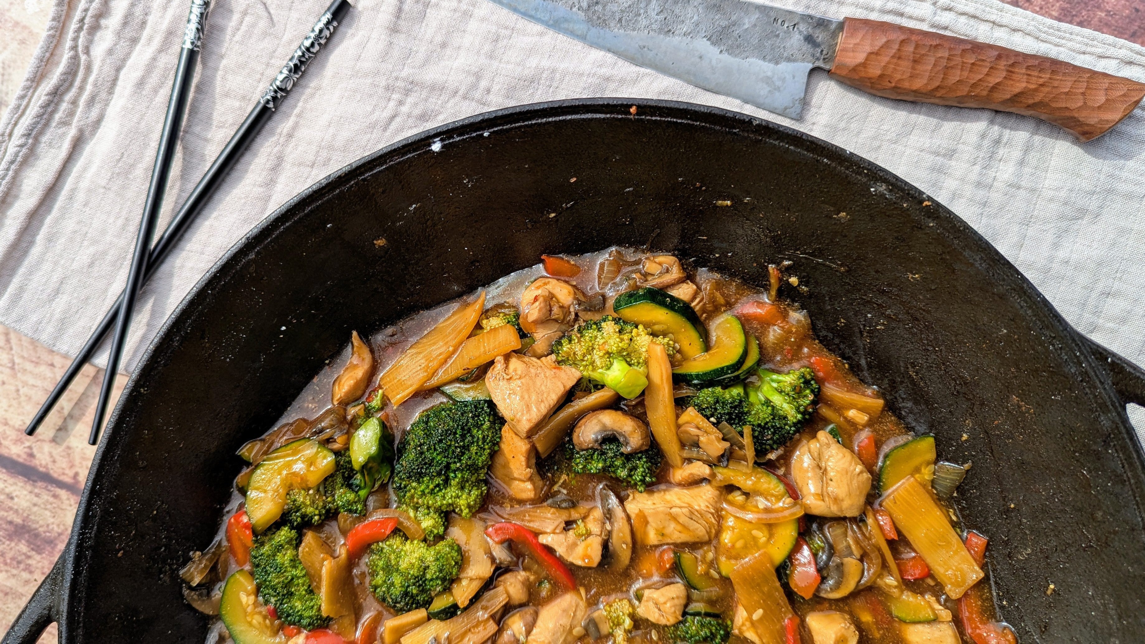 Chop Suey vom Grill: Asiatische Genussmomente unter freiem Himmel