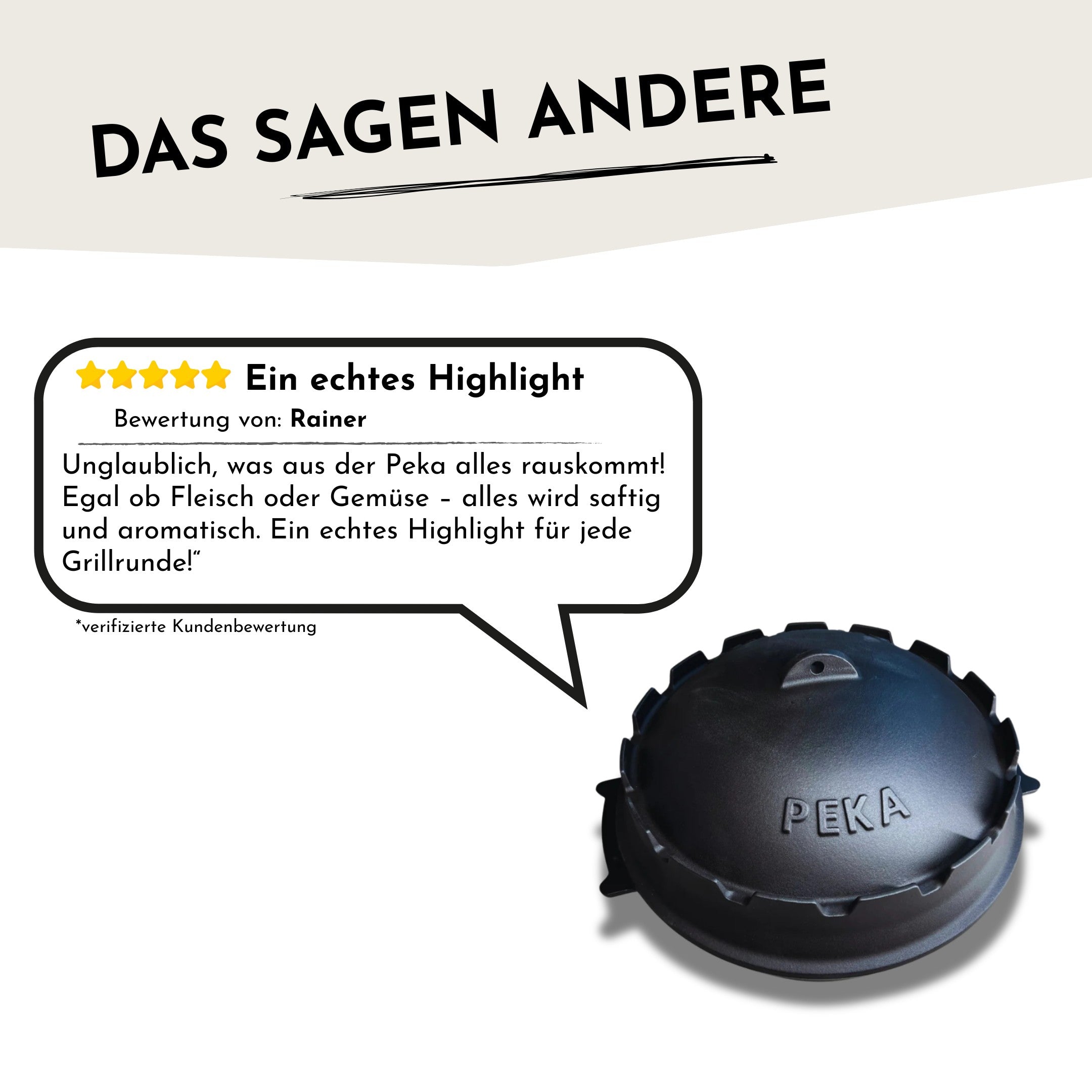 Peka Gusseisen Schmorpfanne Ø 40 cm