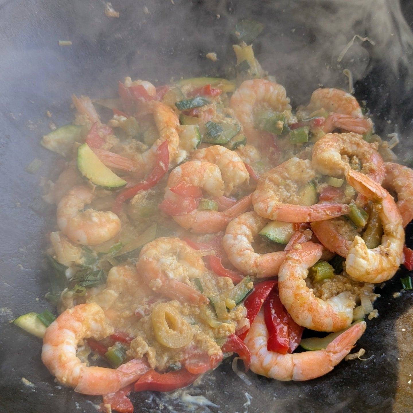 Premium Gusseisen-Wok