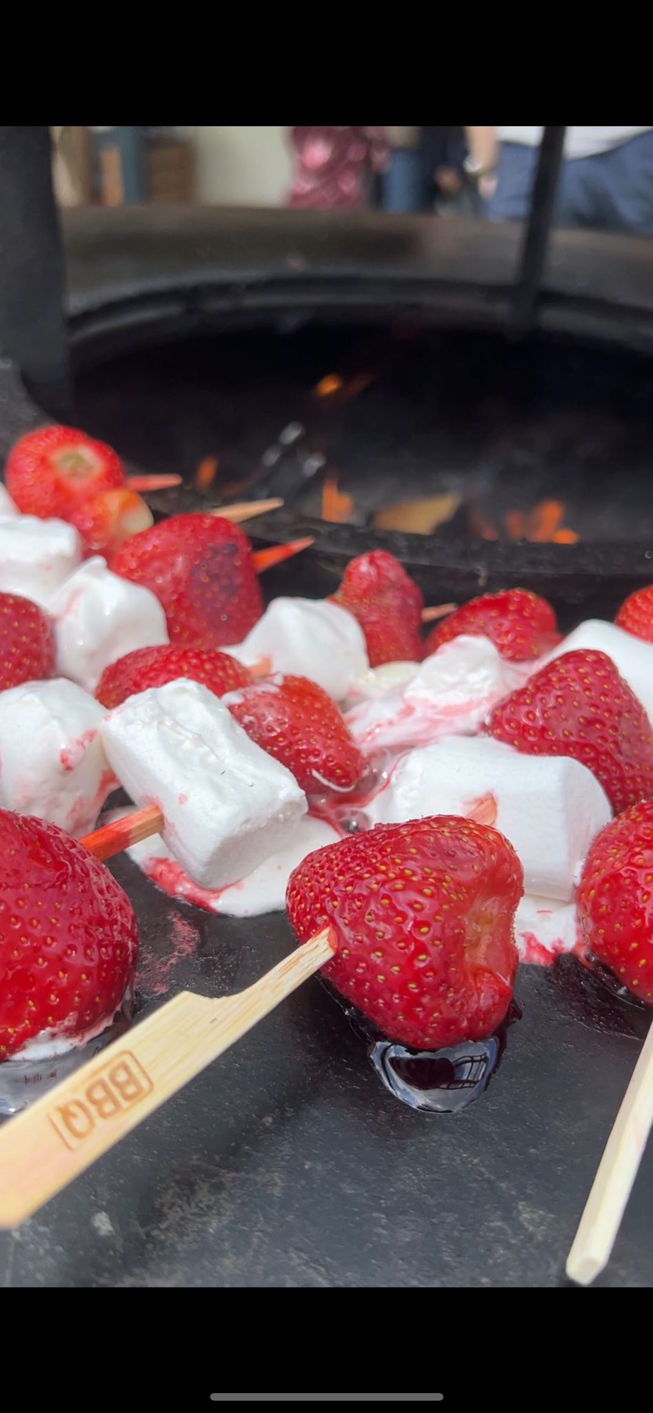 Marshmallow Erdbeer Spieße: Der süße Abschluss deines Grillabends