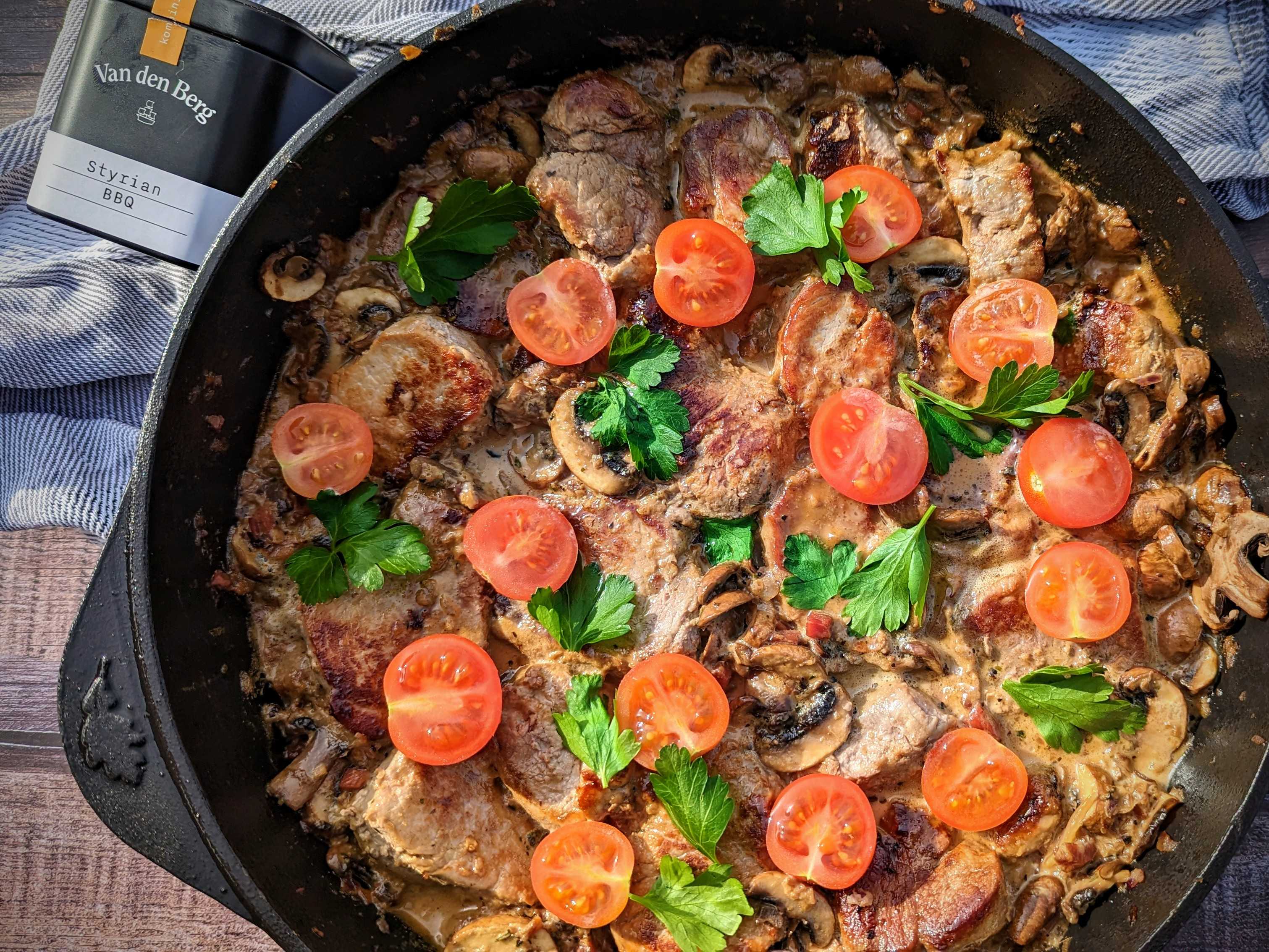 Jägerpfanne vom Grill: Ein Geschmackserlebnis in nur 30 Minuten