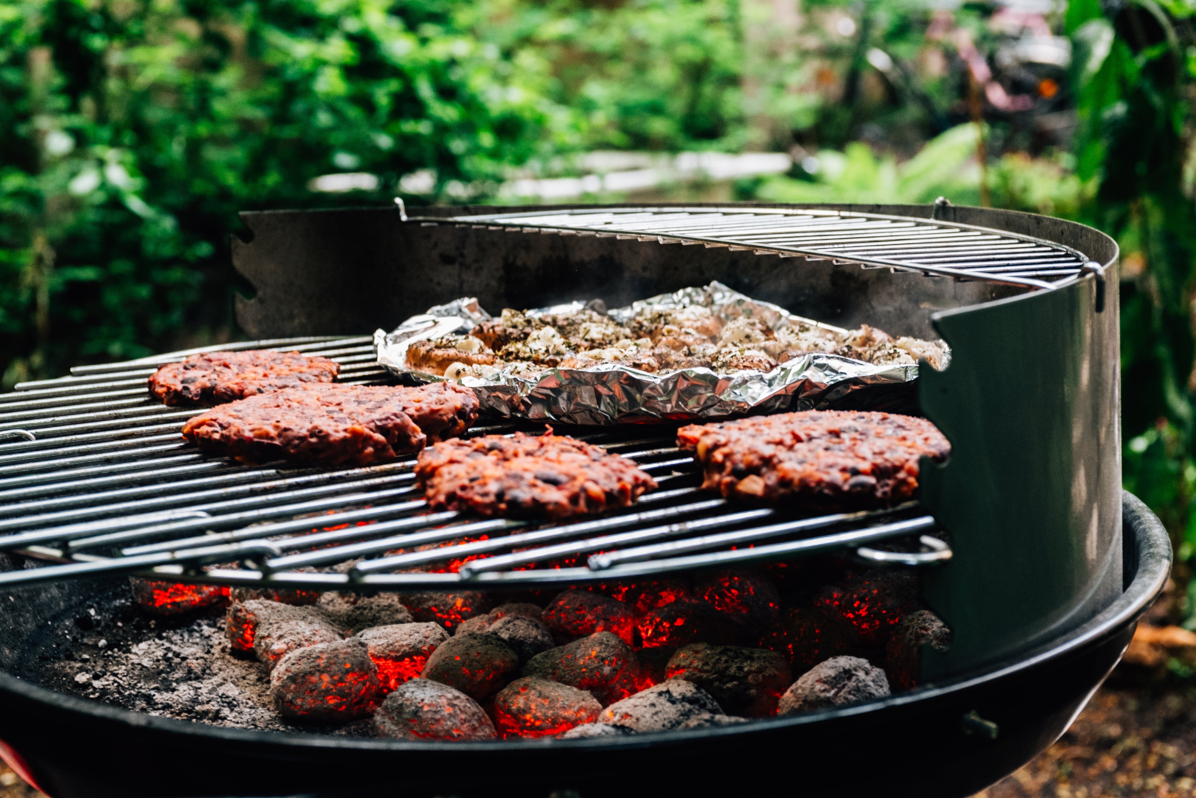 Speckbohnen vom Grill