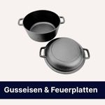 gusseisen und feuerplatten