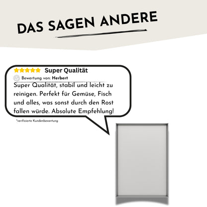 Plancha - Edelstahl Grill-Wanne