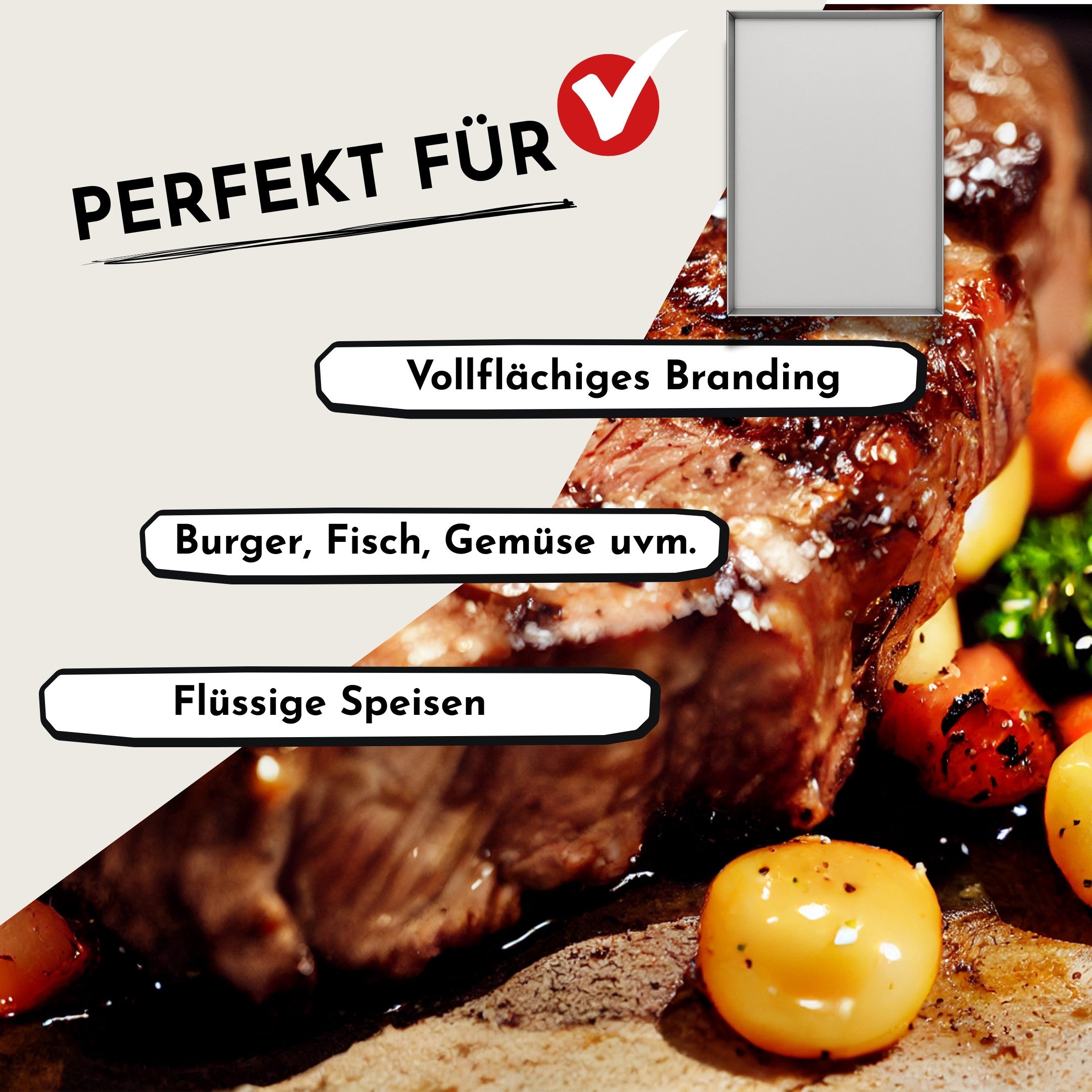 Plancha - Edelstahl Grill-Wanne