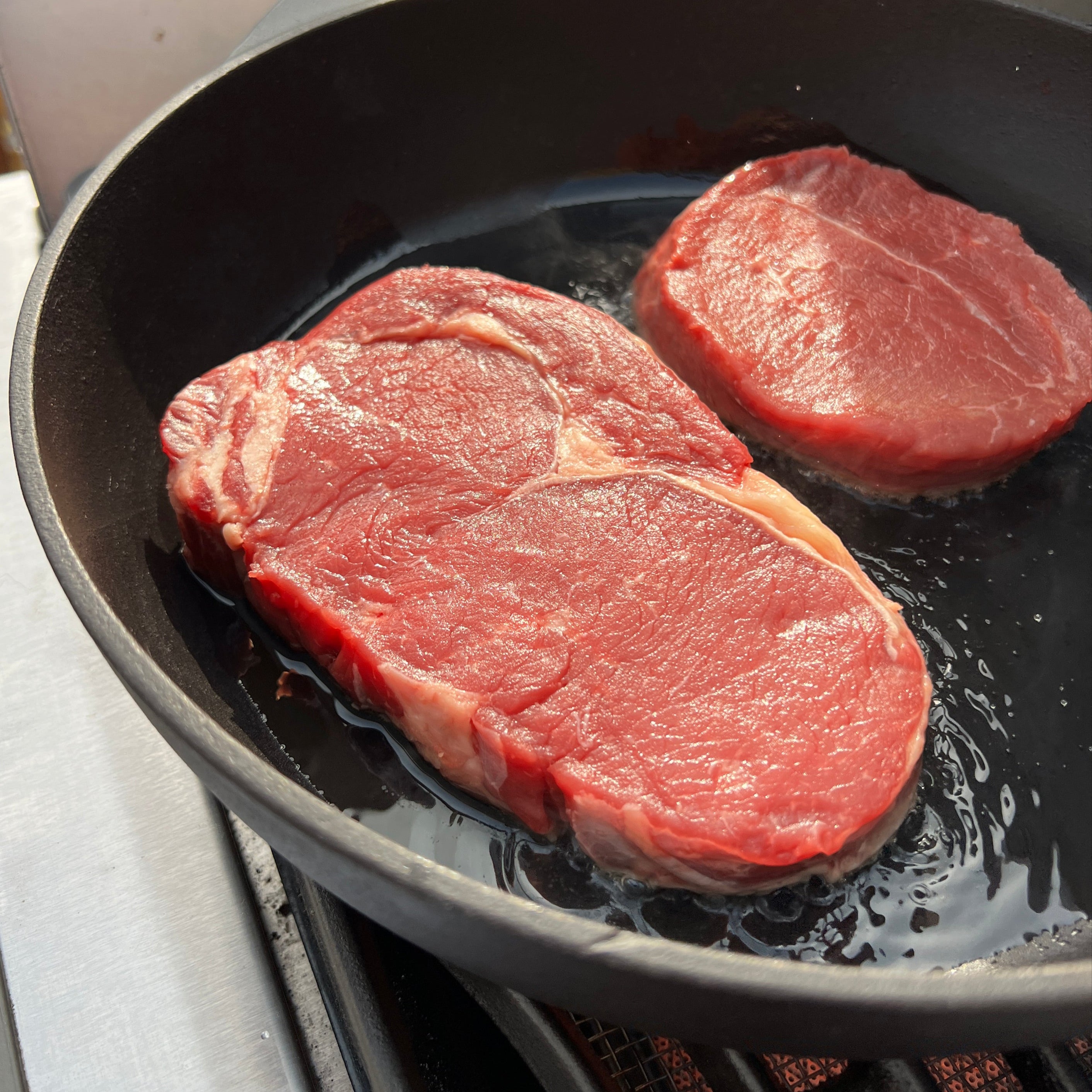 Robuste Gusseisenpfanne