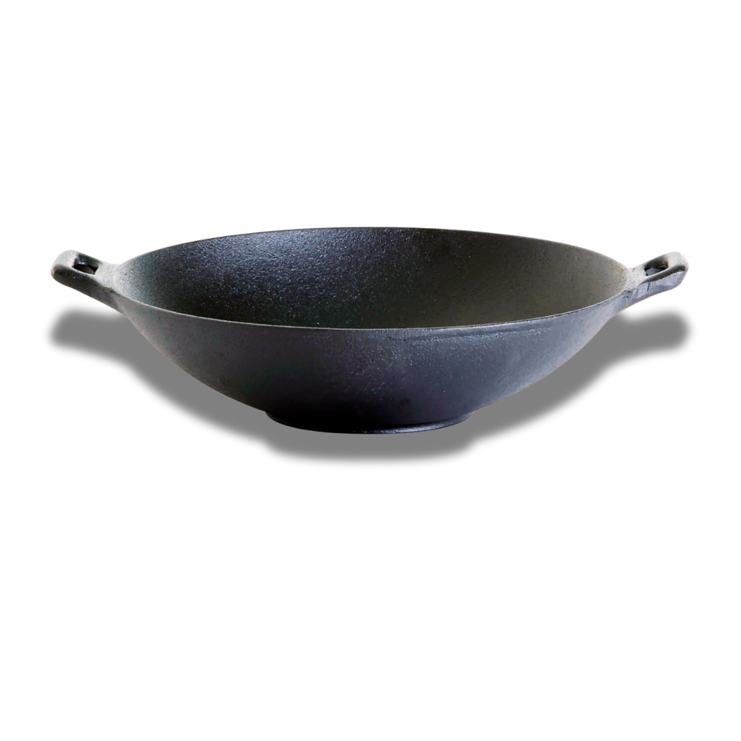 Premium Gusseisen-Wok
