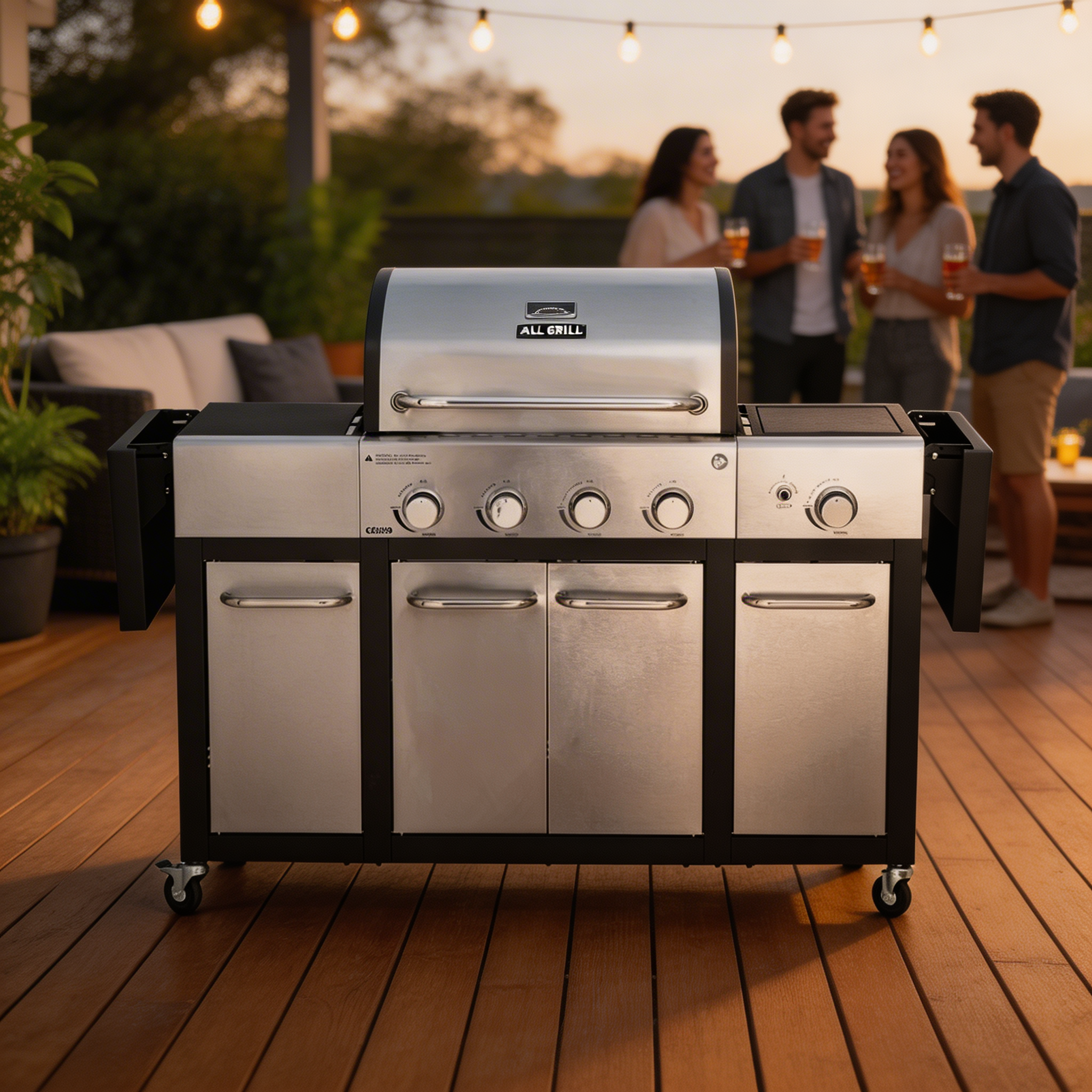 ALLGRILL MAJOR inkl. Seitentischen